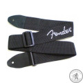 Ремінь для гітари FENDER POLY STRAP.GREY 2’ BLACK/PEWTER LOGO