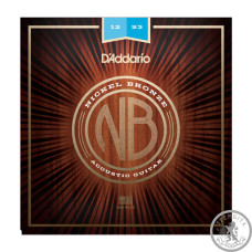 Струни для Акустичної гітари D'ADDARIO NB1253 NICKEL BRONZE LIGHT (12-53)