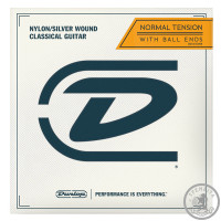 Струны для классической гитары  DUNLOP DCV100NB Performance Series Classical (Ball Ends)