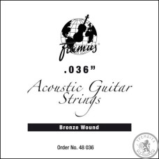Струна для акустической гитары (.036) FRAMUS 48036 бронза Струна для акустической гитары (.036) FRAMUS 48036 бронза