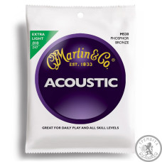 Струни для акустичної гітари (10-47) MARTIN M530 Traditional 92/8 Phosphor Bronze Extra Light 10-47 Струни для акустичної гітари (10-47) MARTIN M530 Traditional 92/8 Phosphor Bronze Extra Light 10-47