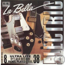 Струны для электрогитары La Bella EL-UL 8-38 Струны для электрогитары La Bella EL-UL 8-38