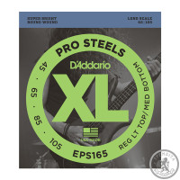 Струны для Бас-гитары D`ADDARIO EXL165 XL REG LIGHT TOP / MED BOTTOM 45-105