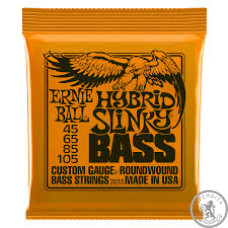 Струны для Бас-гитар ERNIE BALL Slinky 45-105 Струны для Бас-гитар ERNIE BALL Slinky 45-105