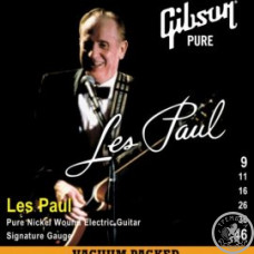 Струны для электрогитары GIBSON SEG-LPS LES PAUL SIG. PURE NICKEL WOUND .009-.046 Струны для электрогитары GIBSON SEG-LPS LES PAUL SIG. PURE NICKEL WOUND .009-.046