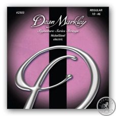 Струны для электрогитары (10-46) DeanMarkley 2503 Nickelsteel Signature Series REG Струны для электрогитары (10-46) DeanMarkley 2503 Nickelsteel Signature Series REG