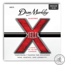 Струны для электрогитары DEAN MARKLEY 2513 HELIX ELECTRIC REG (10-46) Струны для электрогитары DEAN MARKLEY 2513 HELIX ELECTRIC REG (10-46)