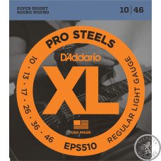 Струны для электрогитары D`Addario EPS510 Струны для электрогитары D`Addario EPS510
