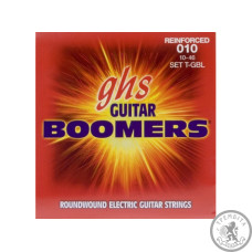 Струны для электрогитары ghs T-GBL (10-46 Reinforced Boomers) Струны для электрогитары ghs T-GBL (10-46 Reinforced Boomers)