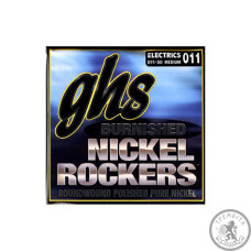 Струны для электрогитары ghs BNR-M (11-50 burnished nickel) Струны для электрогитары ghs BNR-M (11-50 burnished nickel)
