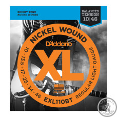 Струны для электрогитары D`Addario EXL110BT Balanced Tension Regular Light Струны для электрогитары D`Addario EXL110BT Balanced Tension Regular Light