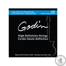 Струны для электрогитары GODIN 008971 E-09 - Strings Electric Guitar 009 Струны для электрогитары GODIN 008971 E-09 - Strings Electric Guitar 009