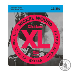 Струны для электрогитары D`ADDARIO EXL145 XL HEAVY (12-54) Струны для электрогитары D`ADDARIO EXL145 XL HEAVY (12-54)