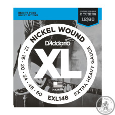 Струны для электрогитары D’ADDARIO EXL148 XL NICKEL WOUND EXTRA HEAVY (12-60) Струны для электрогитары D’ADDARIO EXL148 XL NICKEL WOUND EXTRA HEAVY (12-60)