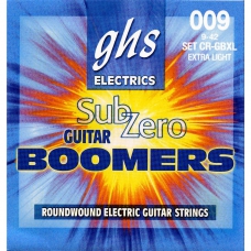 Струны для электрогитары GHS CR-GBXL для электрогитары серии Sub-Zero Boomers Струны для электрогитары GHS CR-GBXL для электрогитары серии Sub-Zero Boomers