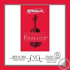 Струна для Скрипки D'ADDARIO (СОЛЬ) 4/4 Medium Tension J814