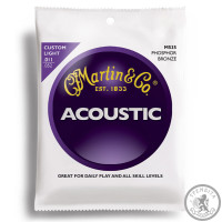 Струни для акустичної гітари   (11-52) MARTIN M535 Traditional 92/8 Phosphor Bronze Custom Light 11-52