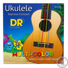 Струни для укулеле DR UMCSC MULTI-COLOR SOPRANO/CONCERT Струни для укулеле DR UMCSC MULTI-COLOR SOPRANO/CONCERT