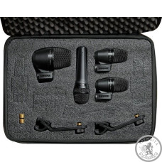 Shure PGADRUMKIT4 набір для озвучення барабанів: 1хPGA52, 2xPGA56, 1xPGA57, 1xA25D, 2xAP56DM, 4x XLR Shure PGADRUMKIT4 набір для озвучення барабанів: 1хPGA52, 2xPGA56, 1xPGA57, 1xA25D, 2xAP56DM, 4x XLR