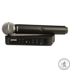 Shure BLX24ESM58 система беспроводная вокальная с микрофоном SM58 Shure BLX24ESM58 система беспроводная вокальная с микрофоном SM58