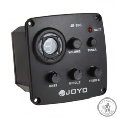 Еквалайзер 3 смуговий зі звукознімачем для гітари JOYO JE-303 (з тюнером) Еквалайзер 3 смуговий зі звукознімачем для гітари JOYO JE-303 (з тюнером)